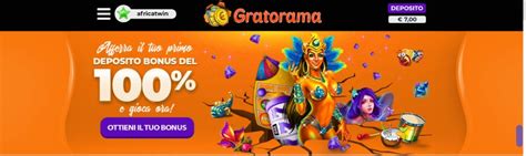 gratorama|Gratorama Casino Online ️ Recensione + [Bonus €7 Gratis].